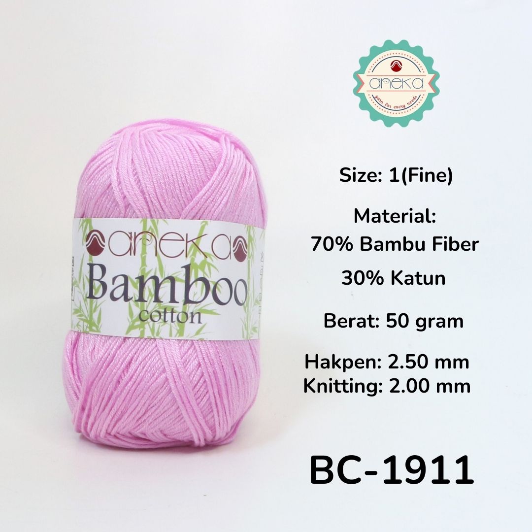 KATALOG - Benang Rajut Katun Bambu / Bamboo Soft Cotton Crochet Knittin Yarn - Part 1