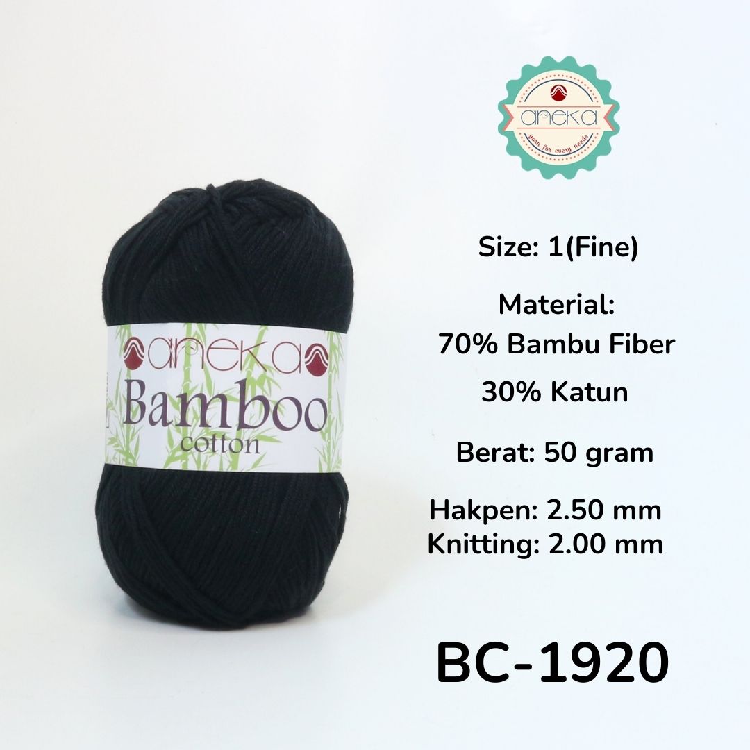 KATALOG - Benang Rajut Katun Bambu / Bamboo Soft Cotton Crochet Knittin Yarn - Part 1