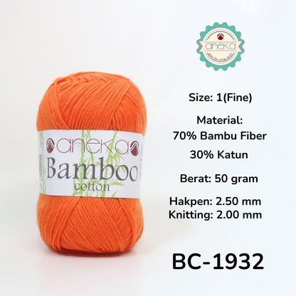 KATALOG - Benang Rajut Katun Bambu / Bamboo Soft Cotton Crochet Knittin Yarn - Part 1