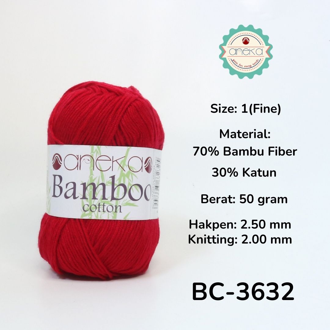 KATALOG - Benang Rajut Katun Bambu / Bamboo Soft Cotton Crochet Knittin Yarn - Part 1