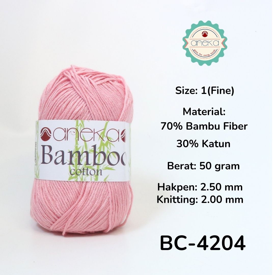 KATALOG - Benang Rajut Katun Bambu / Bamboo Soft Cotton Crochet Knittin Yarn - Part 1