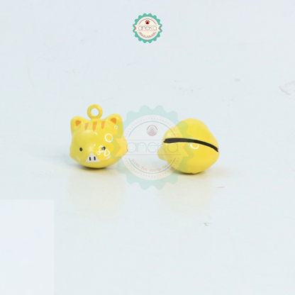 KATALOG - [2PCS] Lonceng Bell Bentuk Karakter / Aksesoris Klintingan / Jingle Bell Charm Character / Keycain Pendant / Accesories