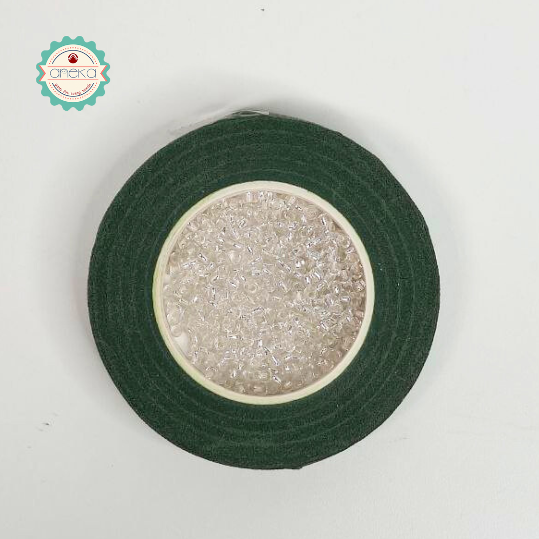 8/o Hiroshima Sand Mote / Mute Beads / Doff Glossy Jewelry Mote - 15 grams