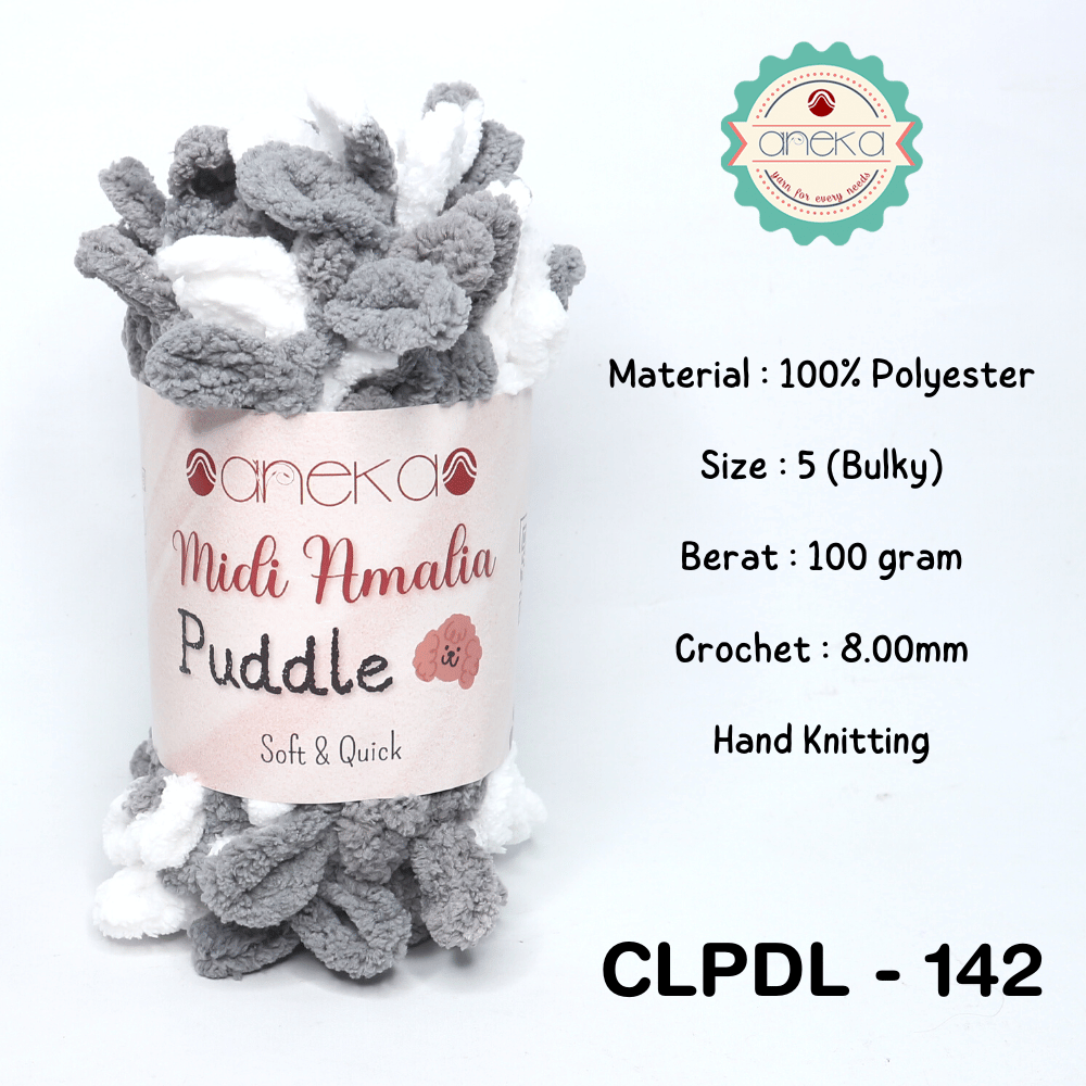 KATALOG - Benang Rajut Midi Amalia Puddle / Puffy Yarn
