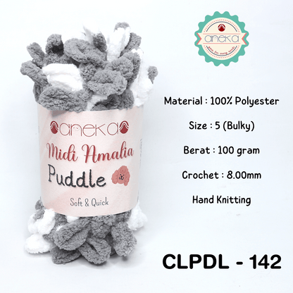 KATALOG - Benang Rajut Midi Amalia Puddle / Puffy Yarn