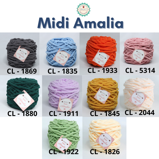 CATALOG - Amalia Midi Chenille Knitting Yarn PART 1