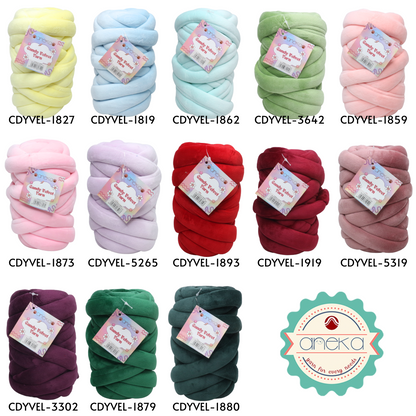 CATALOG - Candy Velvet / Chunky Yarn / Bludru Knitting Yarn