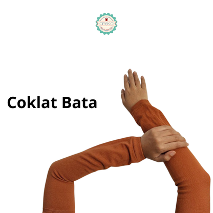KATALOG - Manset Premium Nilon Tebal Tangan Panjang / Inner Hijab / Kaos Tangan / Handsock / Baju Wanita
