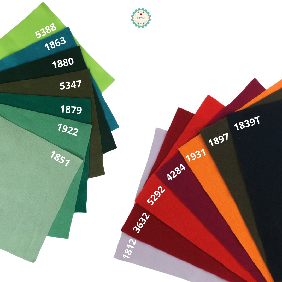 KATALOG - [Lembaran] Kain Felt Polyester Import / Laken / Flanel Fabric High Quality