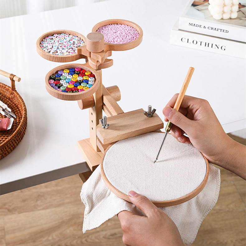ANEKA - Embroidery Standing Hoop / Kaki Pemidangan / Penjepit / Alat Bantu Midangan Sulam praktis - PREMIUM