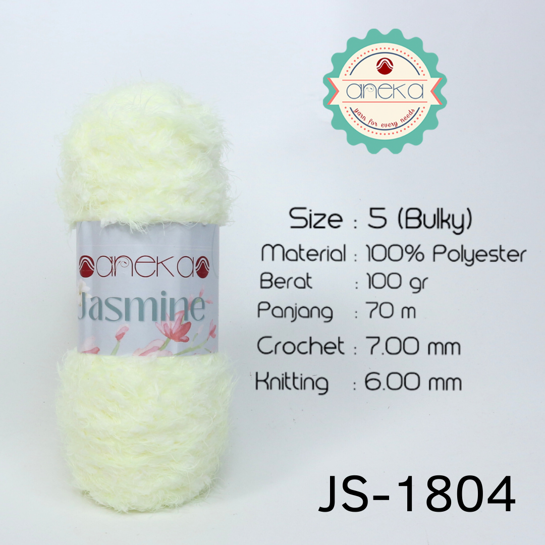 KATALOG - Benang Rajut Bulu Halus Jasmine Yarn / Cashmere Plush