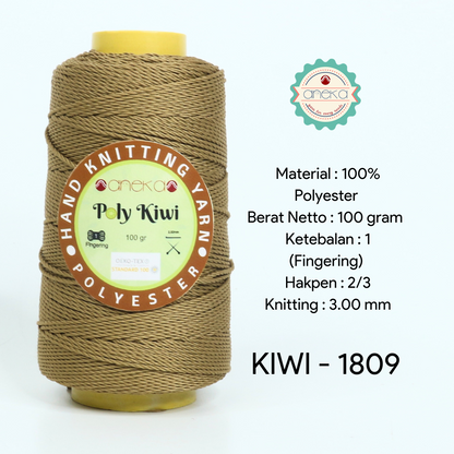 Katalog - Benang Rajut Poli / Poly Kiwi Yarn - PREMIUM - Part 1