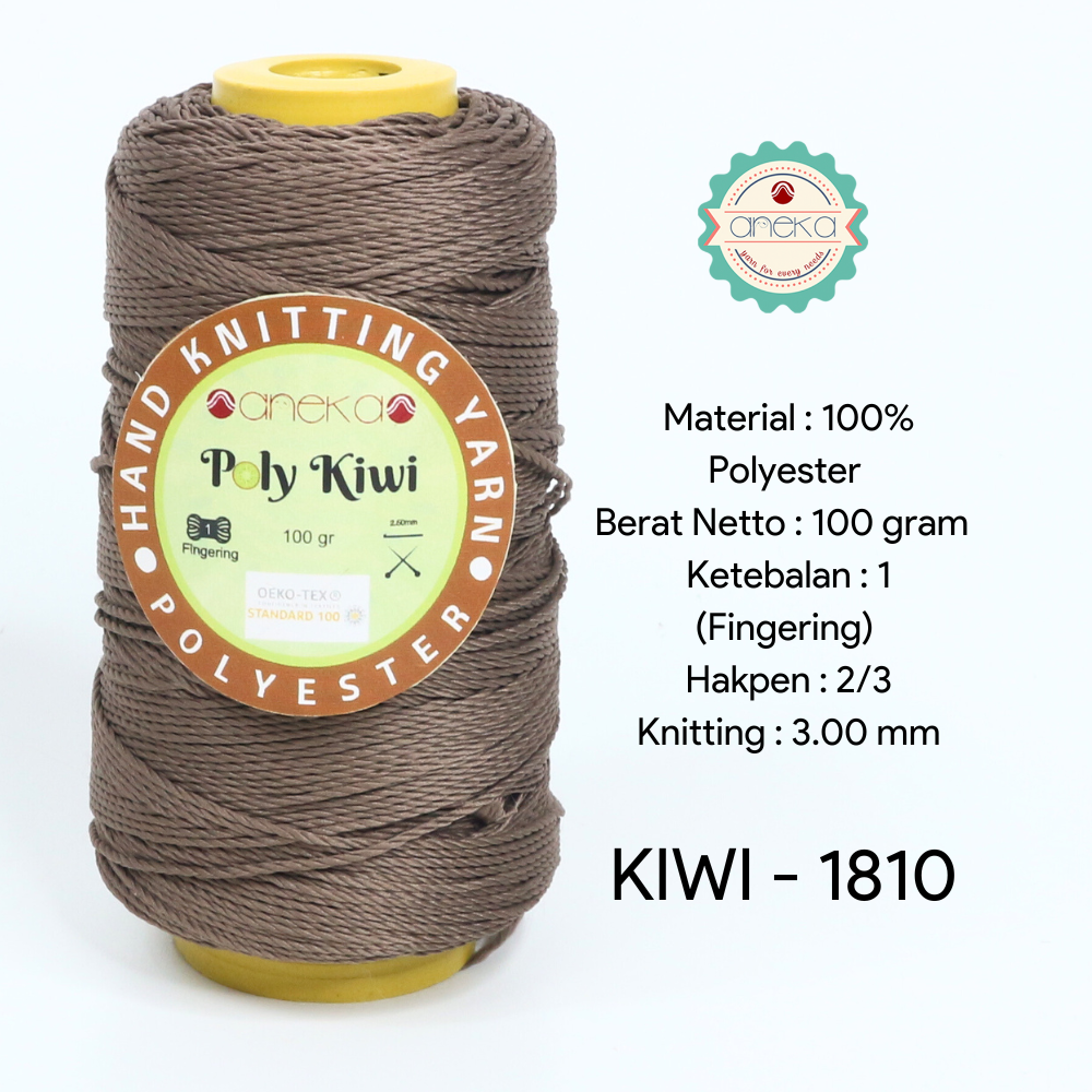 Katalog - Benang Rajut Poli / Poly Kiwi Yarn - PREMIUM - Part 1