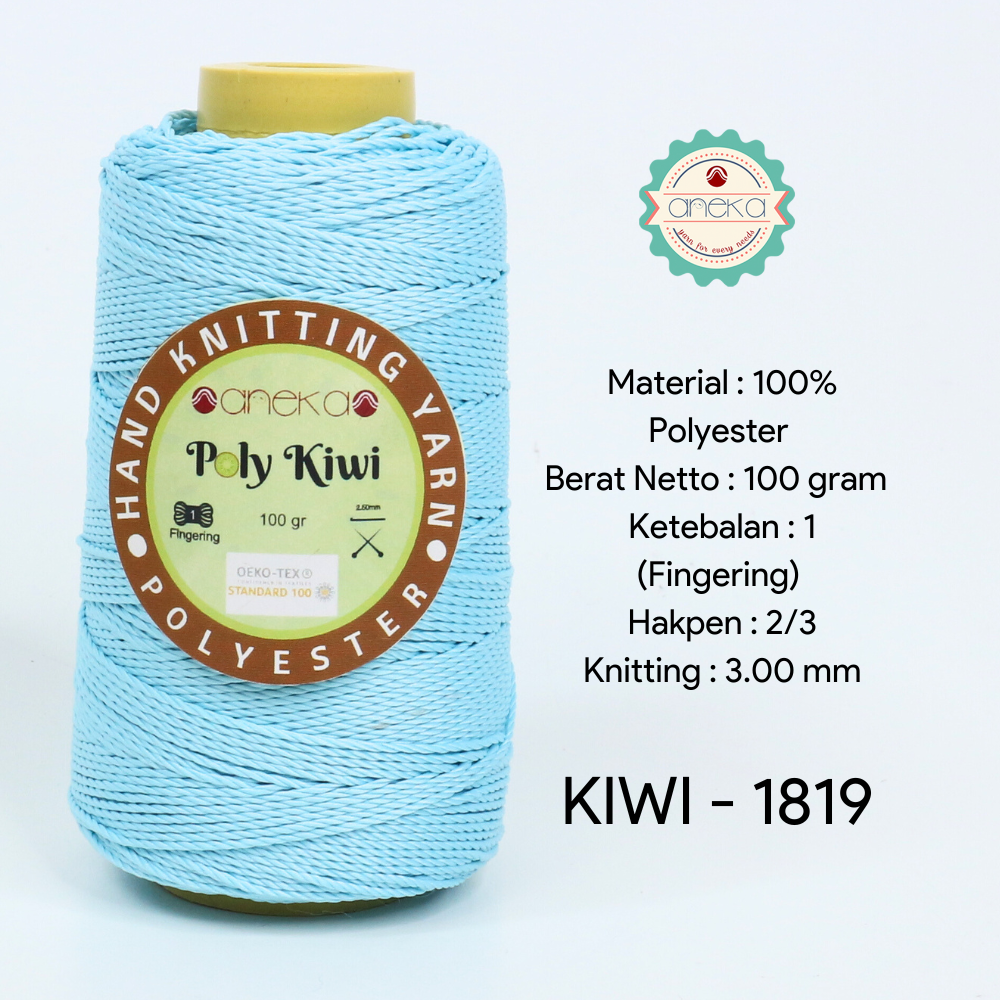 Katalog - Benang Rajut Poli / Poly Kiwi Yarn - PREMIUM - Part 1