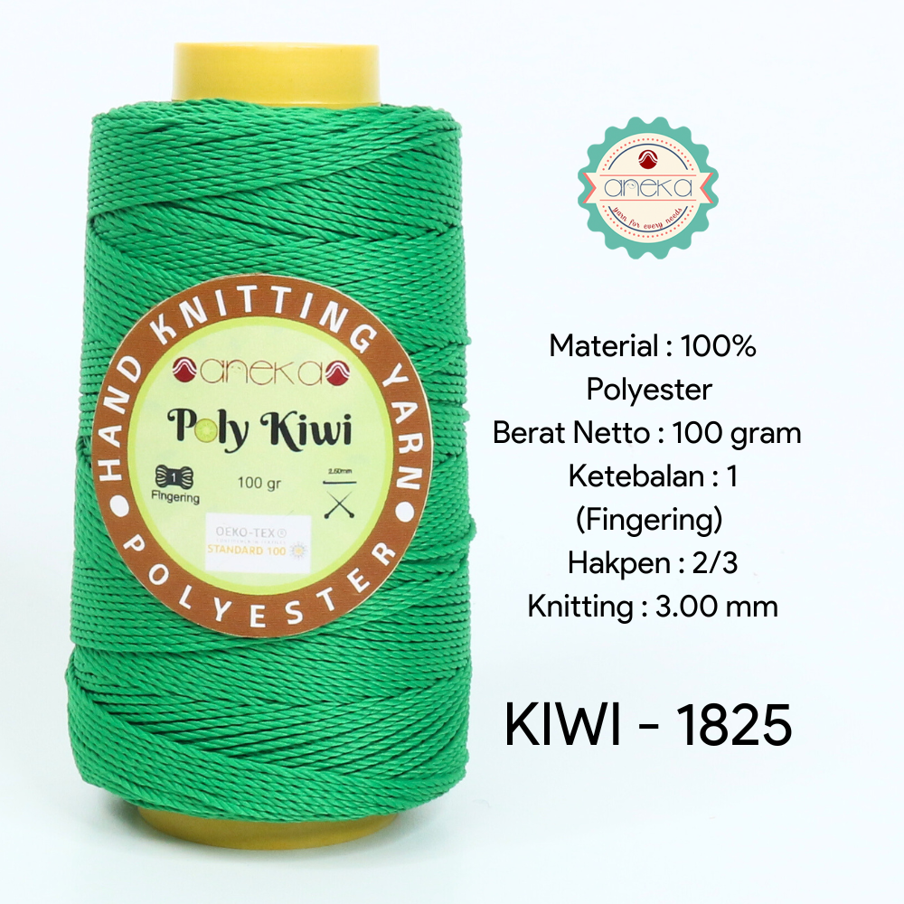 Katalog - Benang Rajut Poli / Poly Kiwi Yarn - PREMIUM - Part 1