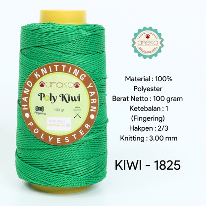 Katalog - Benang Rajut Poli / Poly Kiwi Yarn - PREMIUM - Part 1