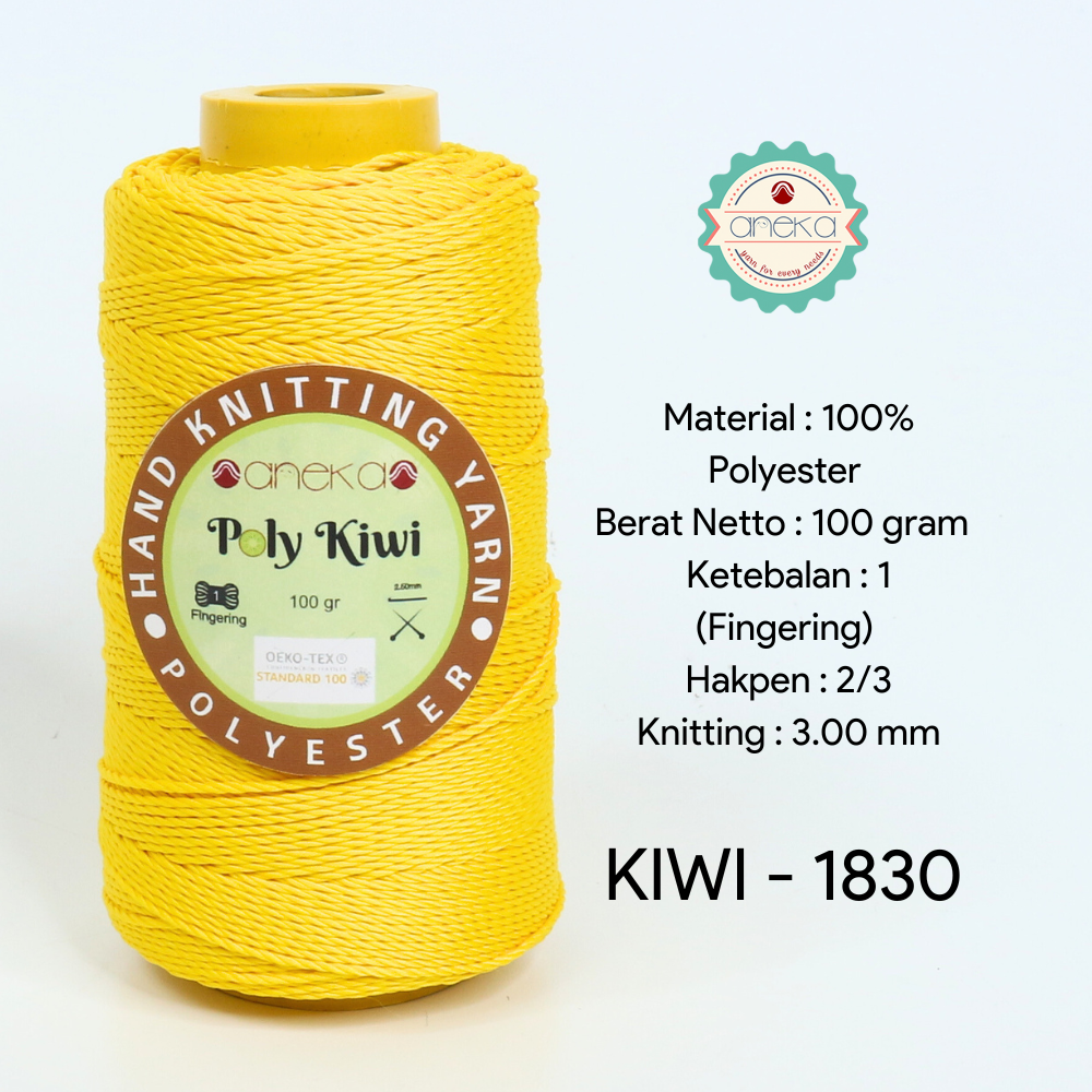 Katalog - Benang Rajut Poli / Poly Kiwi Yarn - PREMIUM - Part 1