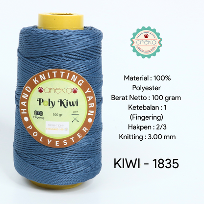 Katalog - Benang Rajut Poli / Poly Kiwi Yarn - PREMIUM - Part 2