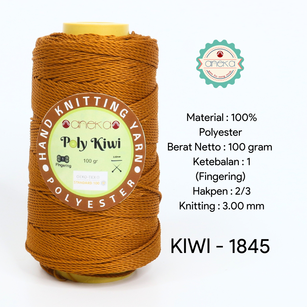 Katalog - Benang Rajut Poli / Poly Kiwi Yarn - PREMIUM - Part 1