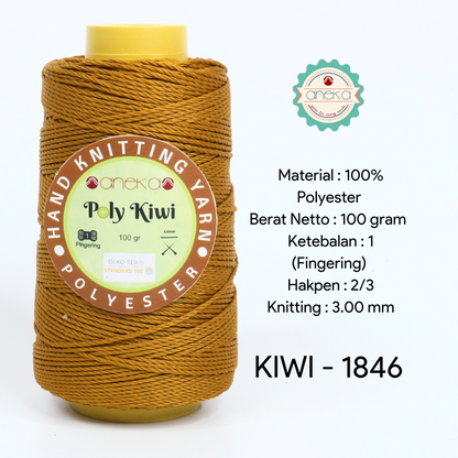 Katalog - Benang Rajut Poli / Poly Kiwi Yarn - PREMIUM - Part 1