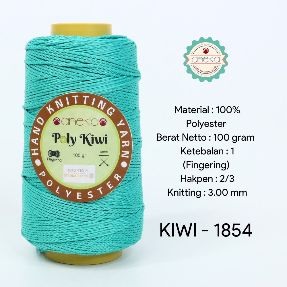 Katalog - Benang Rajut Poli / Poly Kiwi Yarn - PREMIUM - Part 1