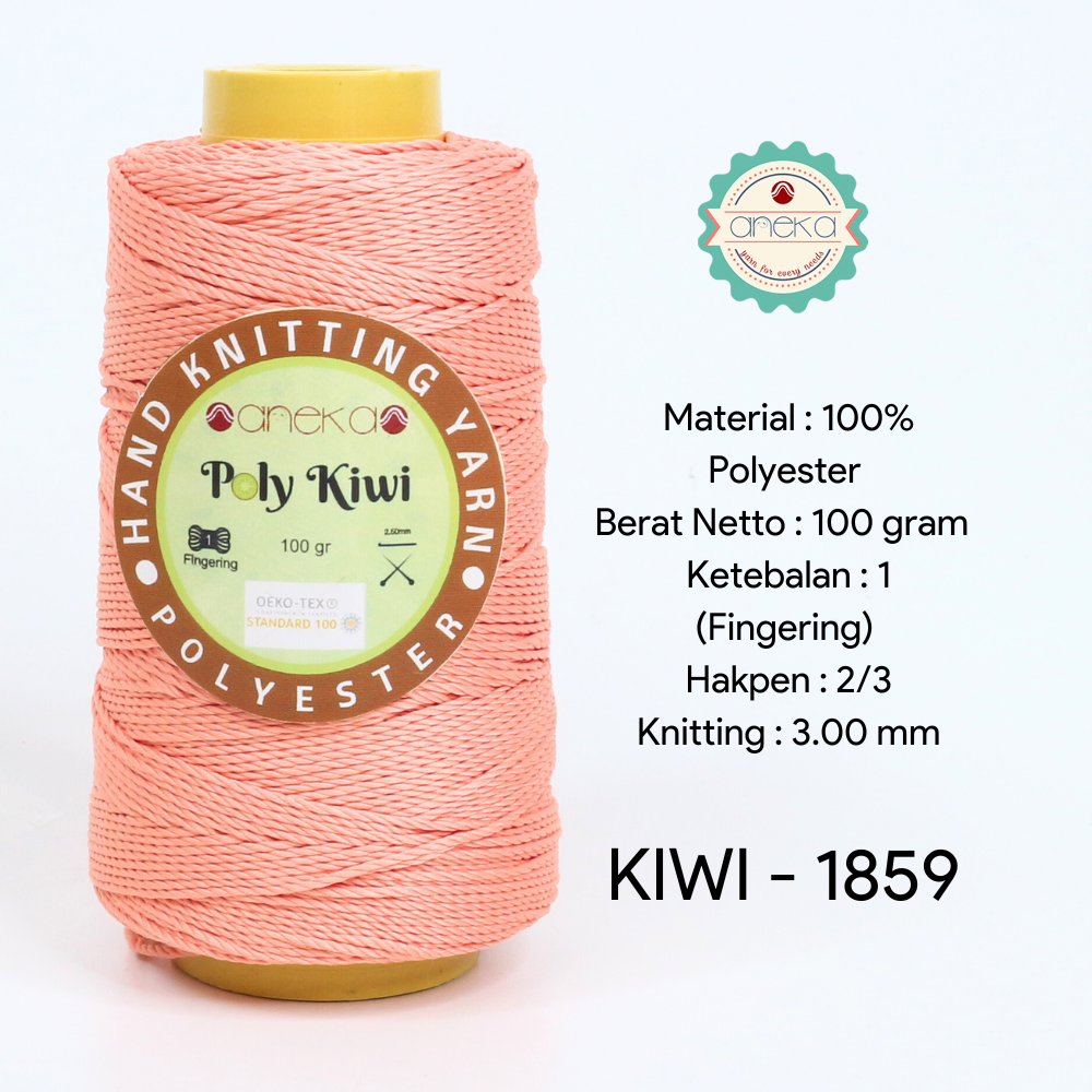 Katalog - Benang Rajut Poli / Poly Kiwi Yarn - PREMIUM - Part 1