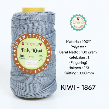 Katalog - Benang Rajut Poli / Poly Kiwi Yarn - PREMIUM - Part 1