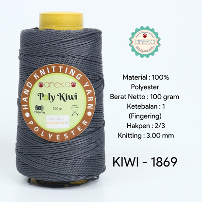 Katalog - Benang Rajut Poli / Poly Kiwi Yarn - PREMIUM - Part 1