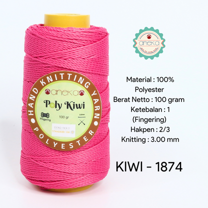 Katalog - Benang Rajut Poli / Poly Kiwi Yarn - PREMIUM - Part 2