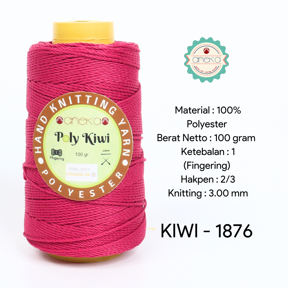 Katalog - Benang Rajut Poli / Poly Kiwi Yarn - PREMIUM - Part 2