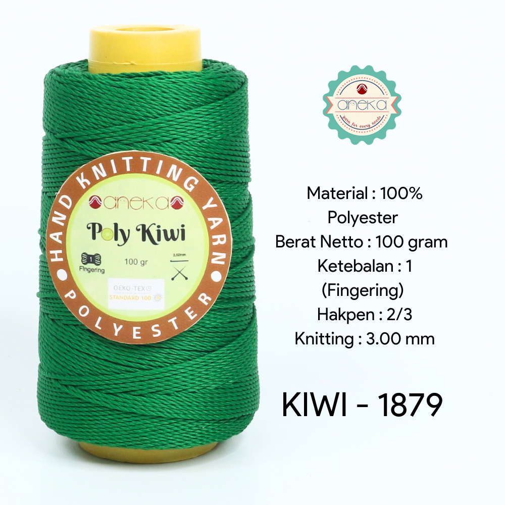 Katalog - Benang Rajut Poli / Poly Kiwi Yarn - PREMIUM - Part 1