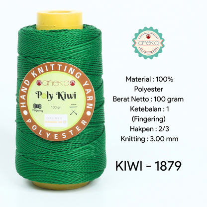 Katalog - Benang Rajut Poli / Poly Kiwi Yarn - PREMIUM - Part 1