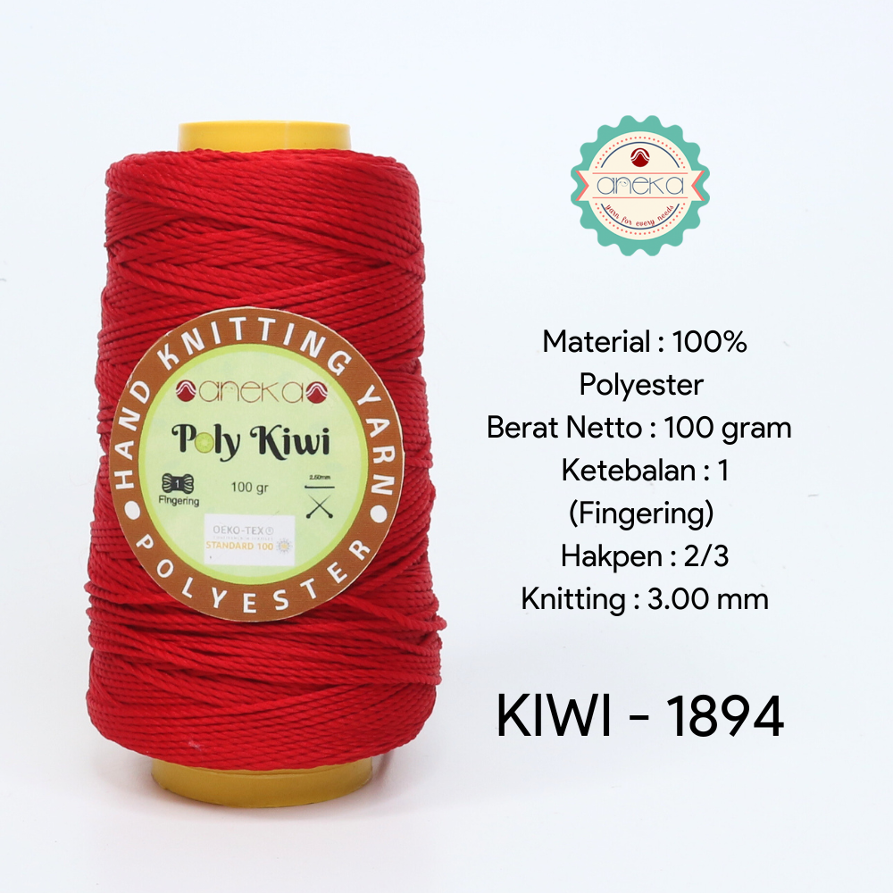 Katalog - Benang Rajut Poli / Poly Kiwi Yarn - PREMIUM - Part 2