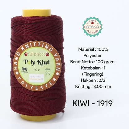 Katalog - Benang Rajut Poli / Poly Kiwi Yarn - PREMIUM - Part 2