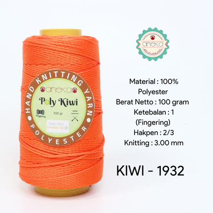 Katalog - Benang Rajut Poli / Poly Kiwi Yarn - PREMIUM - Part 1