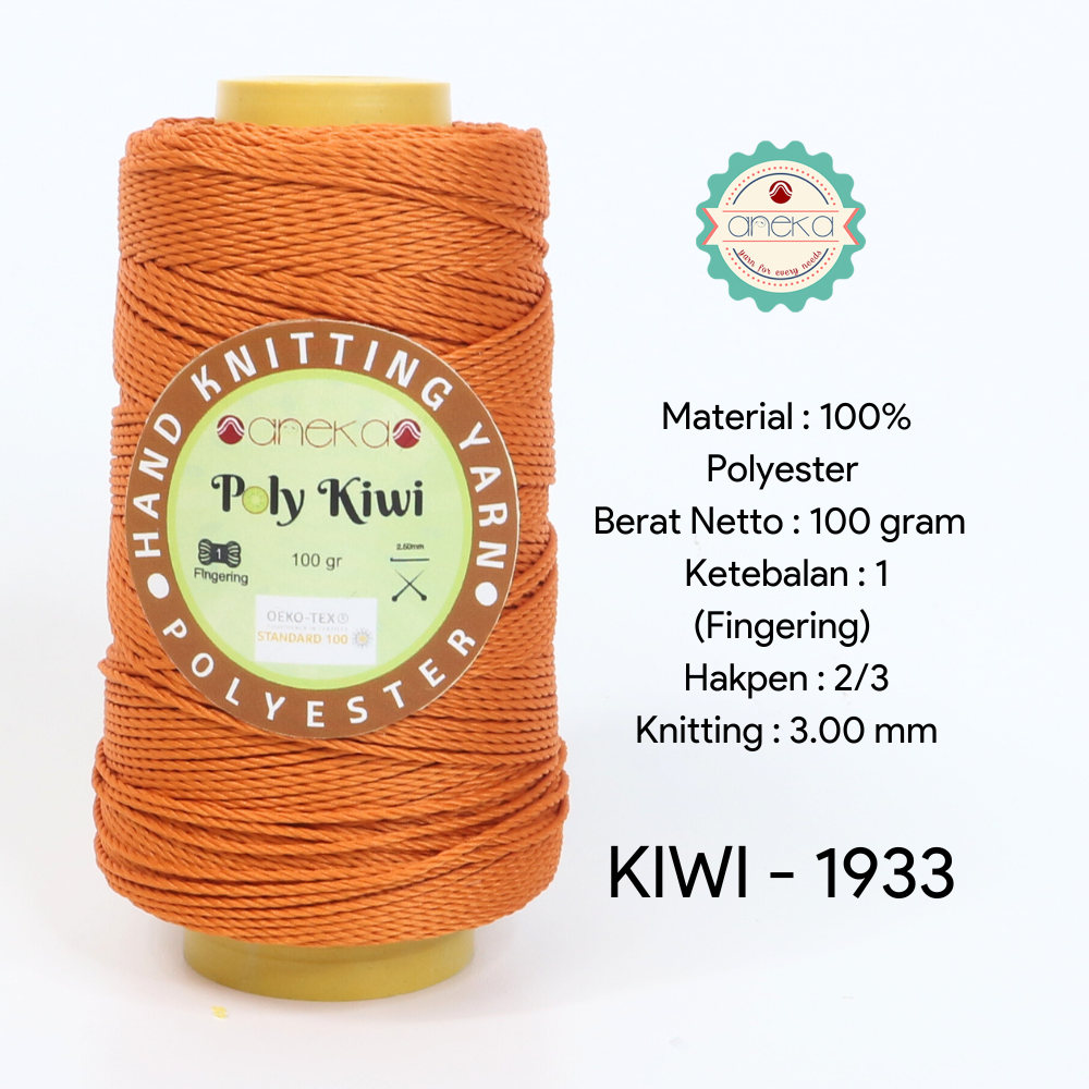 Katalog - Benang Rajut Poli / Poly Kiwi Yarn - PREMIUM - Part 1