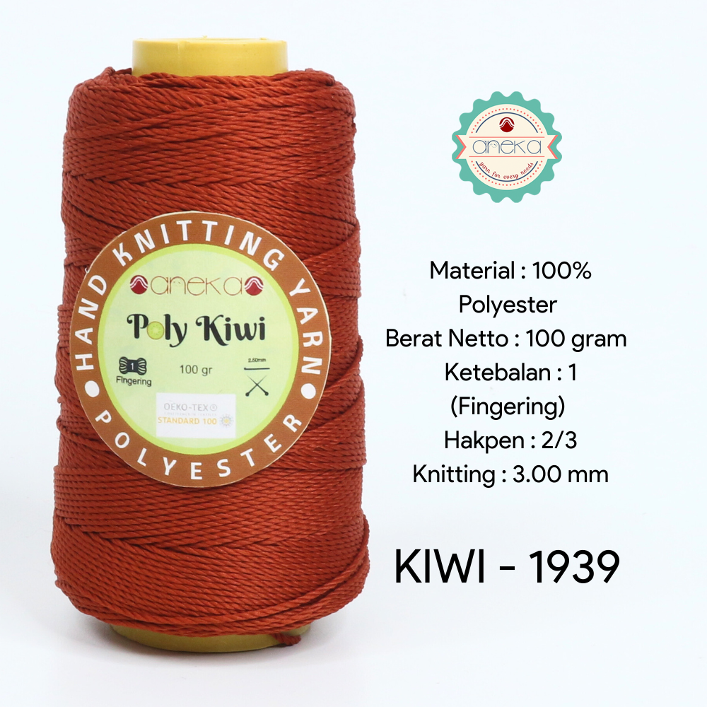 Katalog - Benang Rajut Poli / Poly Kiwi Yarn - PREMIUM - Part 1