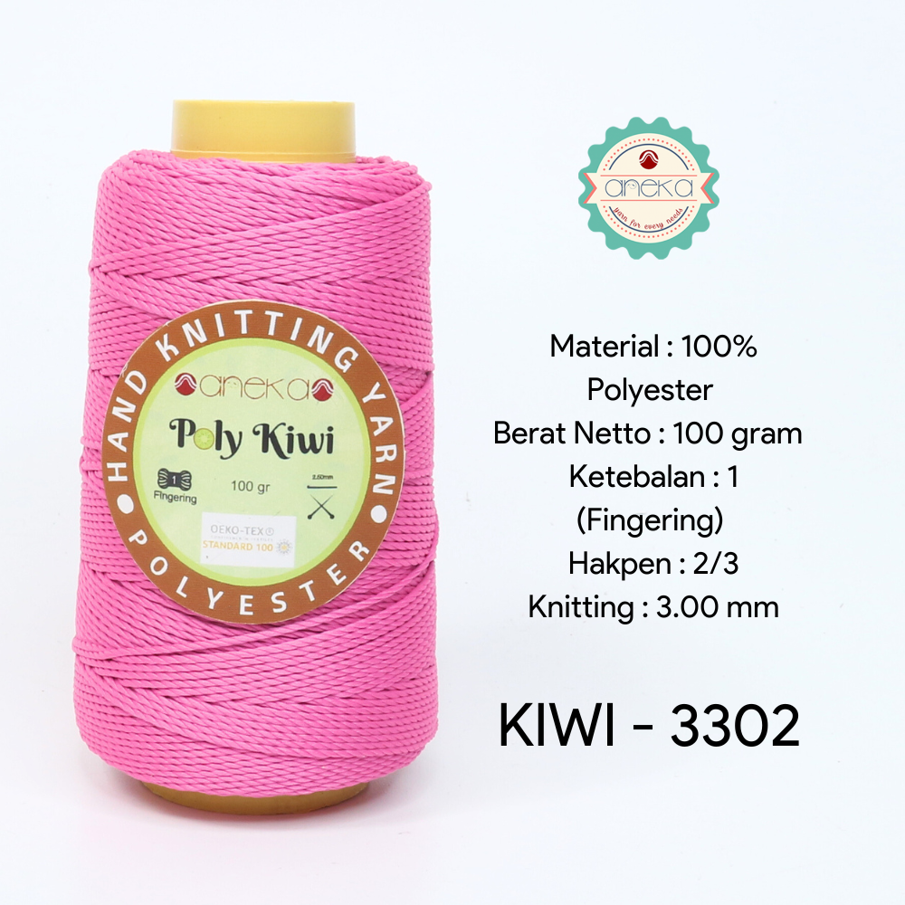 Katalog - Benang Rajut Poli / Poly Kiwi Yarn - PREMIUM - Part 2