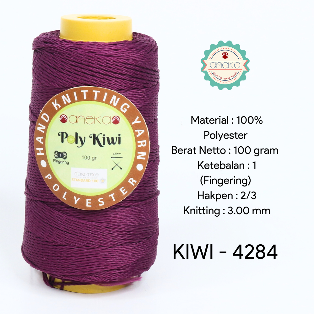 Katalog - Benang Rajut Poli / Poly Kiwi Yarn - PREMIUM - Part 2