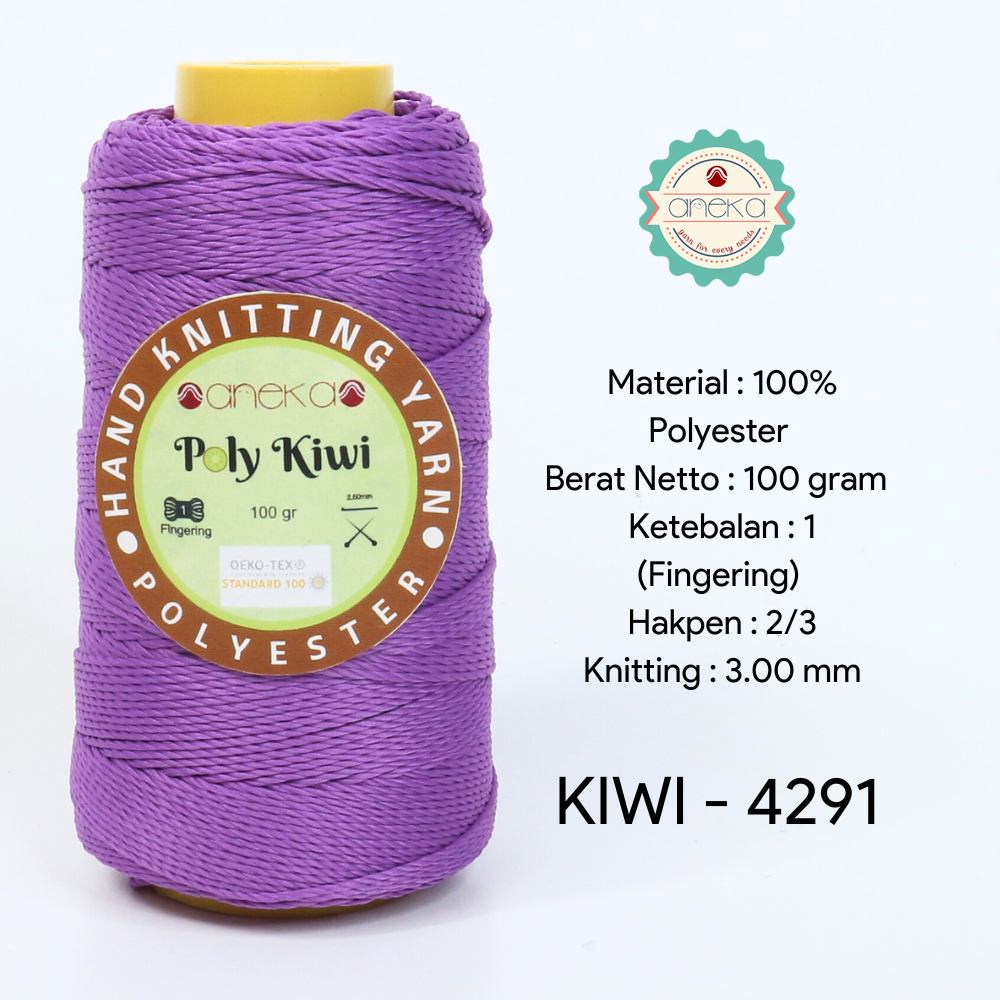 Katalog - Benang Rajut Poli / Poly Kiwi Yarn - PREMIUM - Part 2