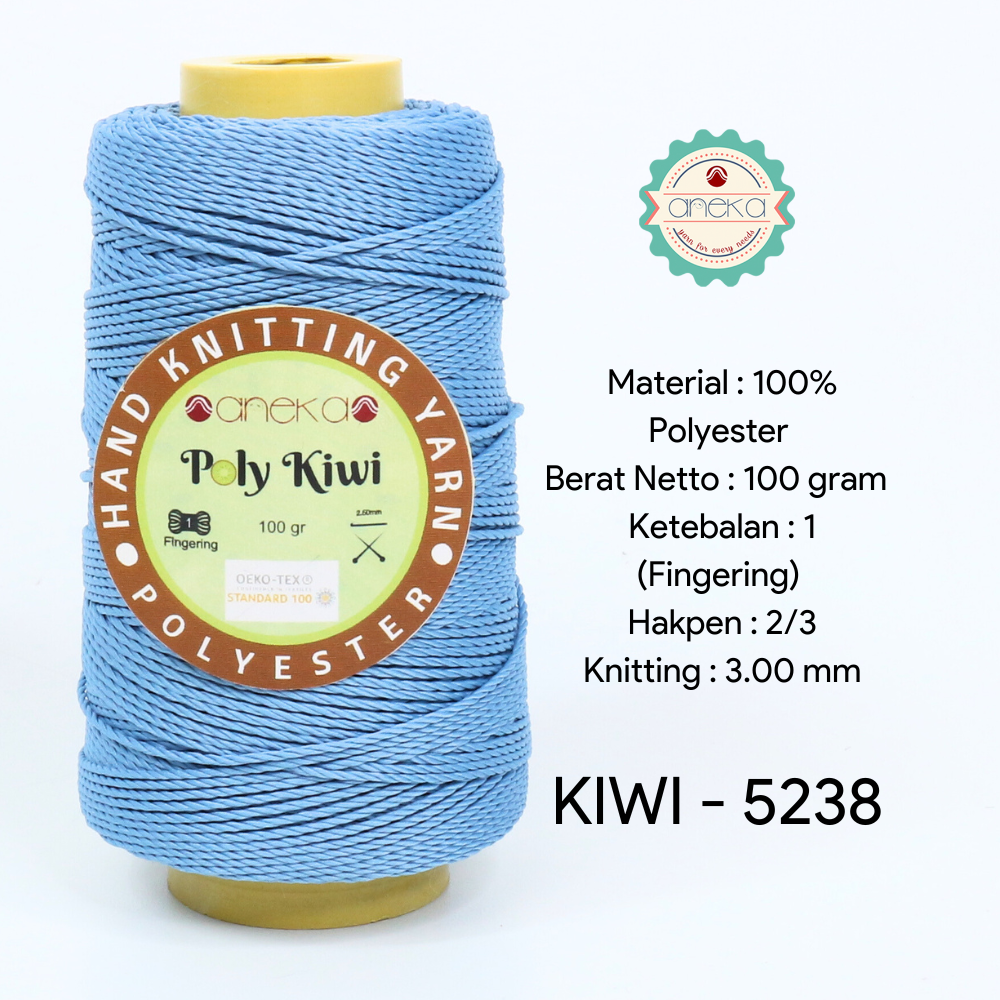 Katalog - Benang Rajut Poli / Poly Kiwi Yarn - PREMIUM - Part 1