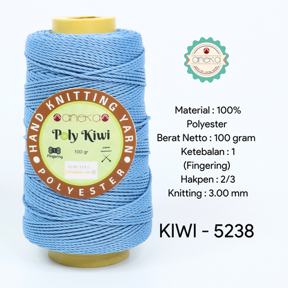 Katalog - Benang Rajut Poli / Poly Kiwi Yarn - PREMIUM - Part 1