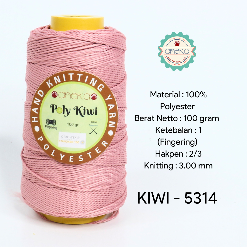 Katalog - Benang Rajut Poli / Poly Kiwi Yarn - PREMIUM - Part 2