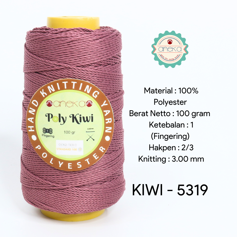 Katalog - Benang Rajut Poli / Poly Kiwi Yarn - PREMIUM - Part 2