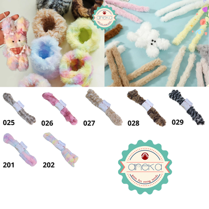 KATALOG - Kawat Bulu Daisy Tebal Premium / Boneka Kawat / Toys Wire Twisting / Pipe Cleaner Fuzzy Fur Chunky Fluffy Plush
