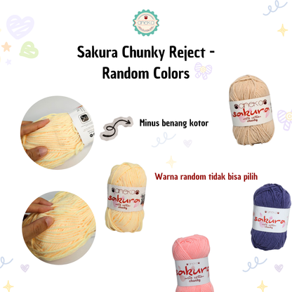 KATALOG - Benang Rajut Katun Susu Sakura Milk Cotton Chunky PART 1