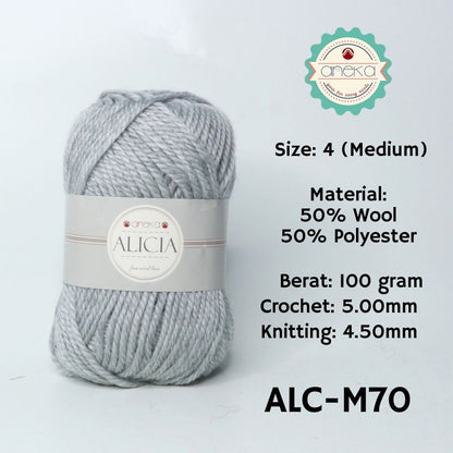 KATALOG - Benang Rajut Wool Alicia / Crochet Knitting Yarn - Part 1