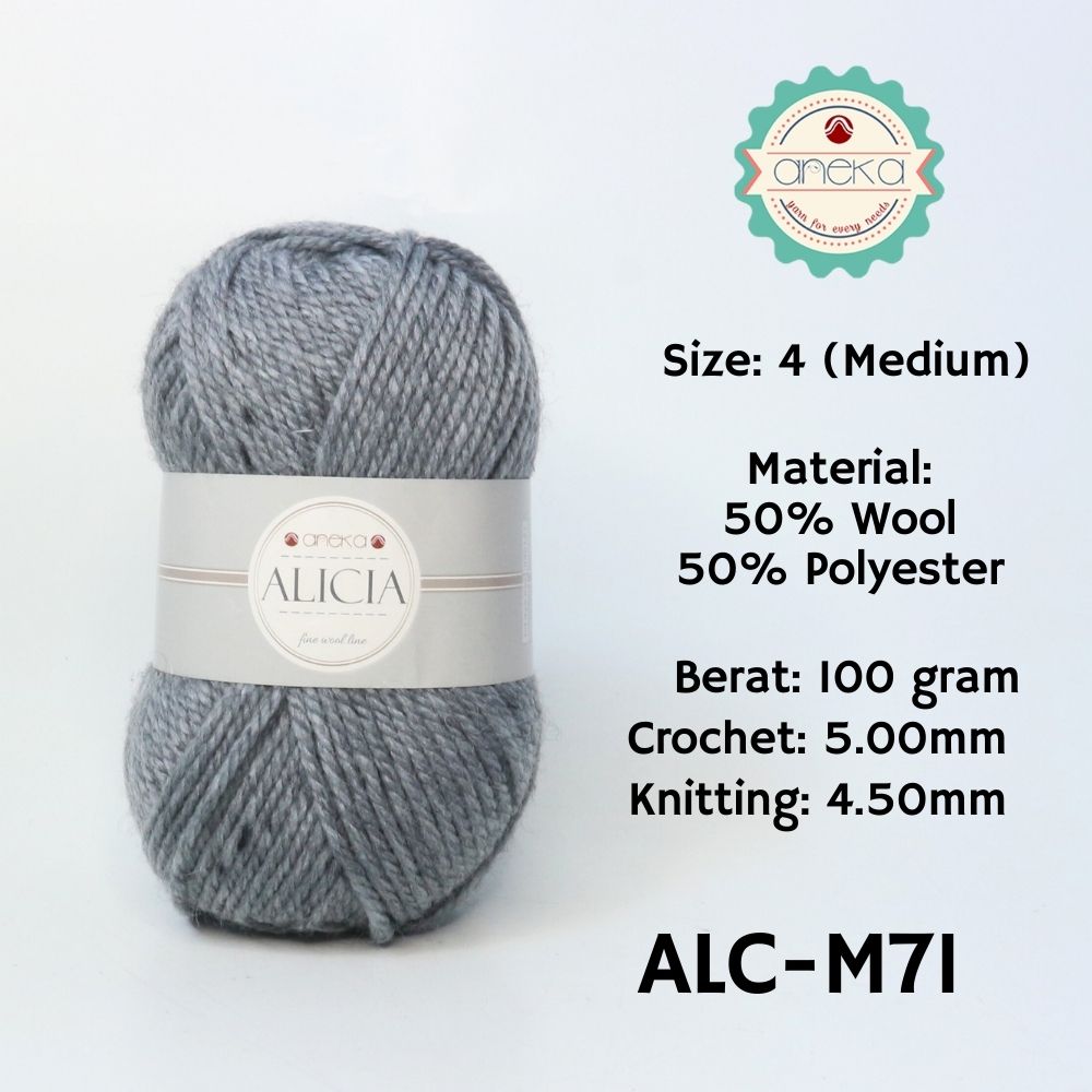 KATALOG - Benang Rajut Wool Alicia / Crochet Knitting Yarn - Part 1