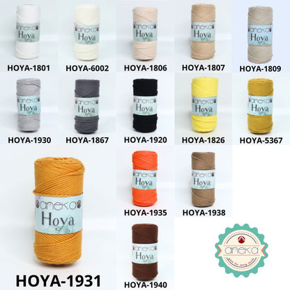 KATALOG - Benang Rajut Hoya / Cotton Rope Macrame Cord Crochet Yarn