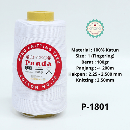 KATALOG - Benang Rajut Katun Panda / Cotton Yarn 1